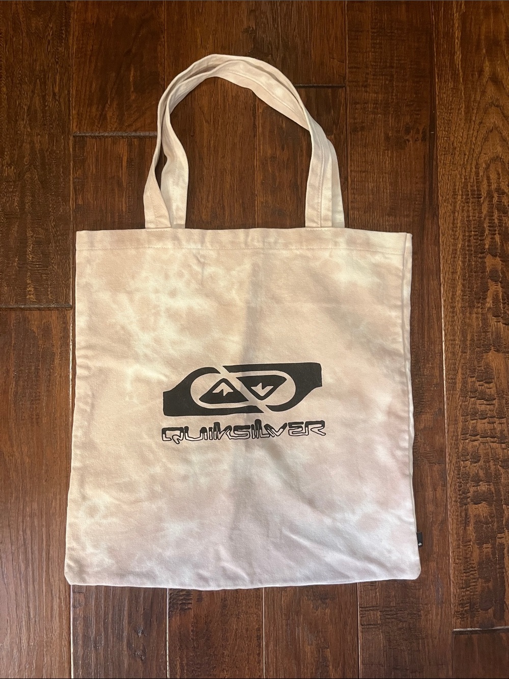 Quiksilver Canvas Tote with Black Logo